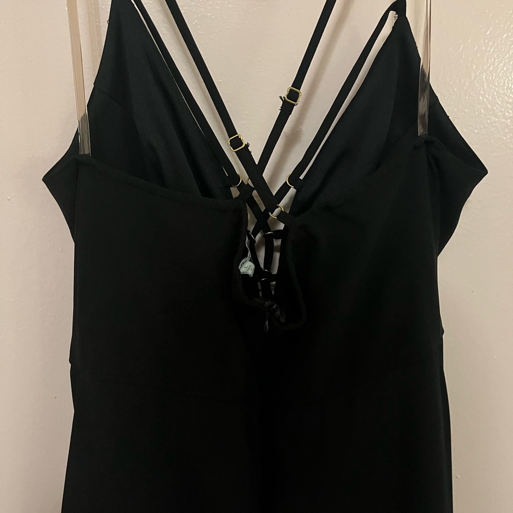 Black maxi skirt with shorts - Picture 4 of 4
